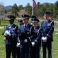 Honor Guard before service
